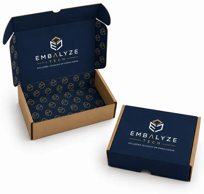 Caixas Modelo Correio para E-commerce Embalyze